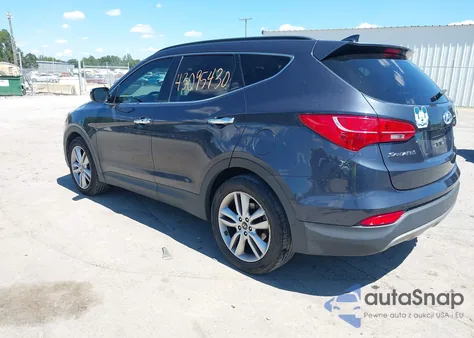 2014 Hyundai Santa Fe Sport 2.0L Turbo from USA, damaged, VIN 5XYZU3LA7EG217659